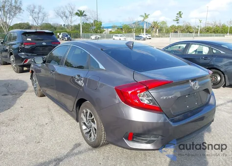 2017 Honda Civic Ex z USA, uszkodzony, nr VIN 2HGFC2F75HH564169